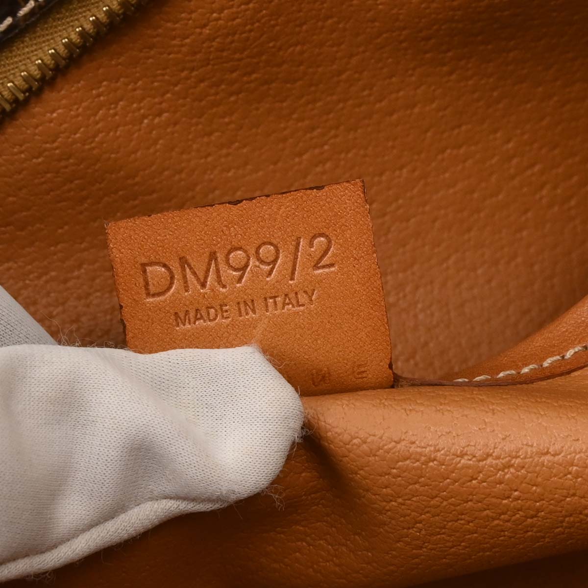 Celine Brown Macadam Clutch Bag