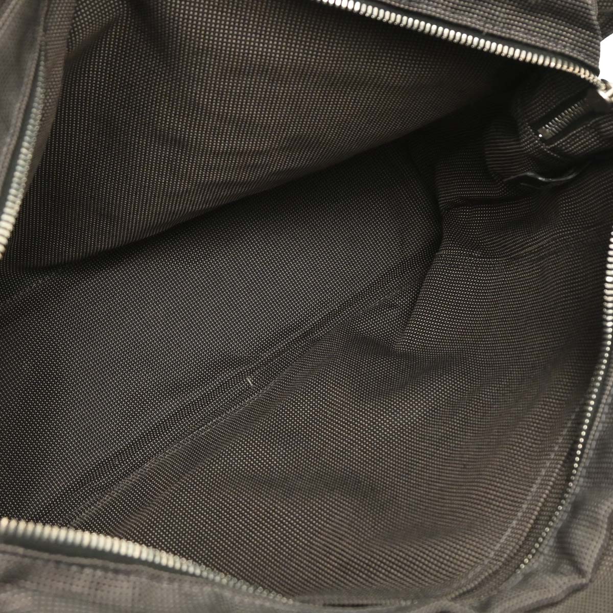 Hermes Gray Canvas Herline Tote MM Handbag