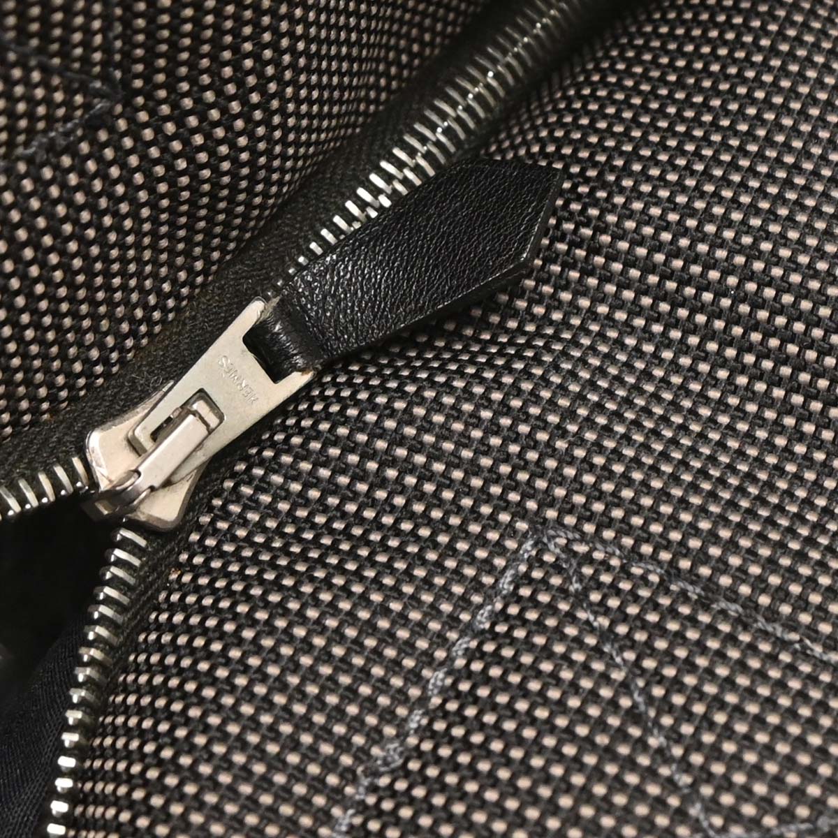 Hermes Gray Canvas Herline Cabas Tote Bag