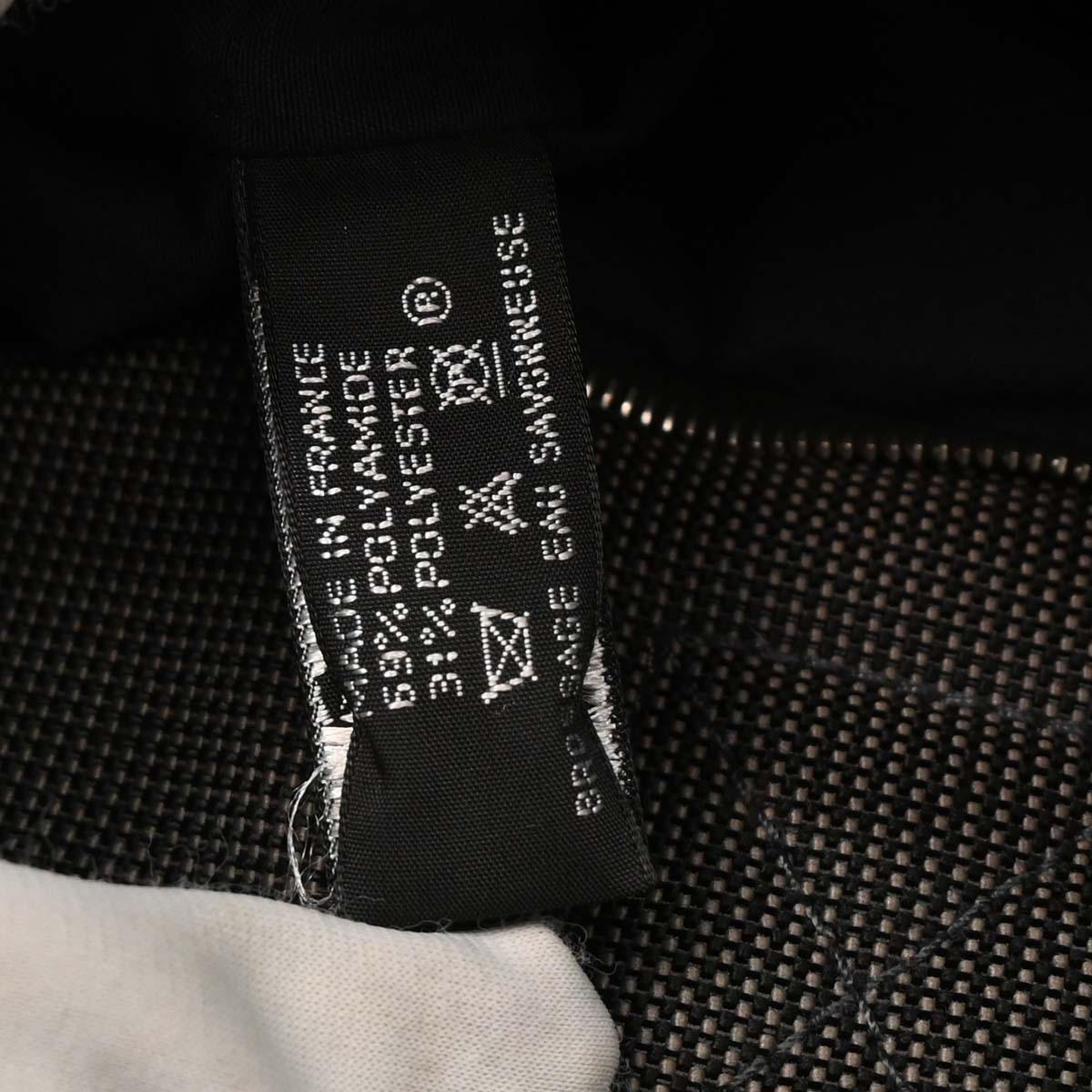 Hermes Gray Canvas Herline Cabas Tote Bag