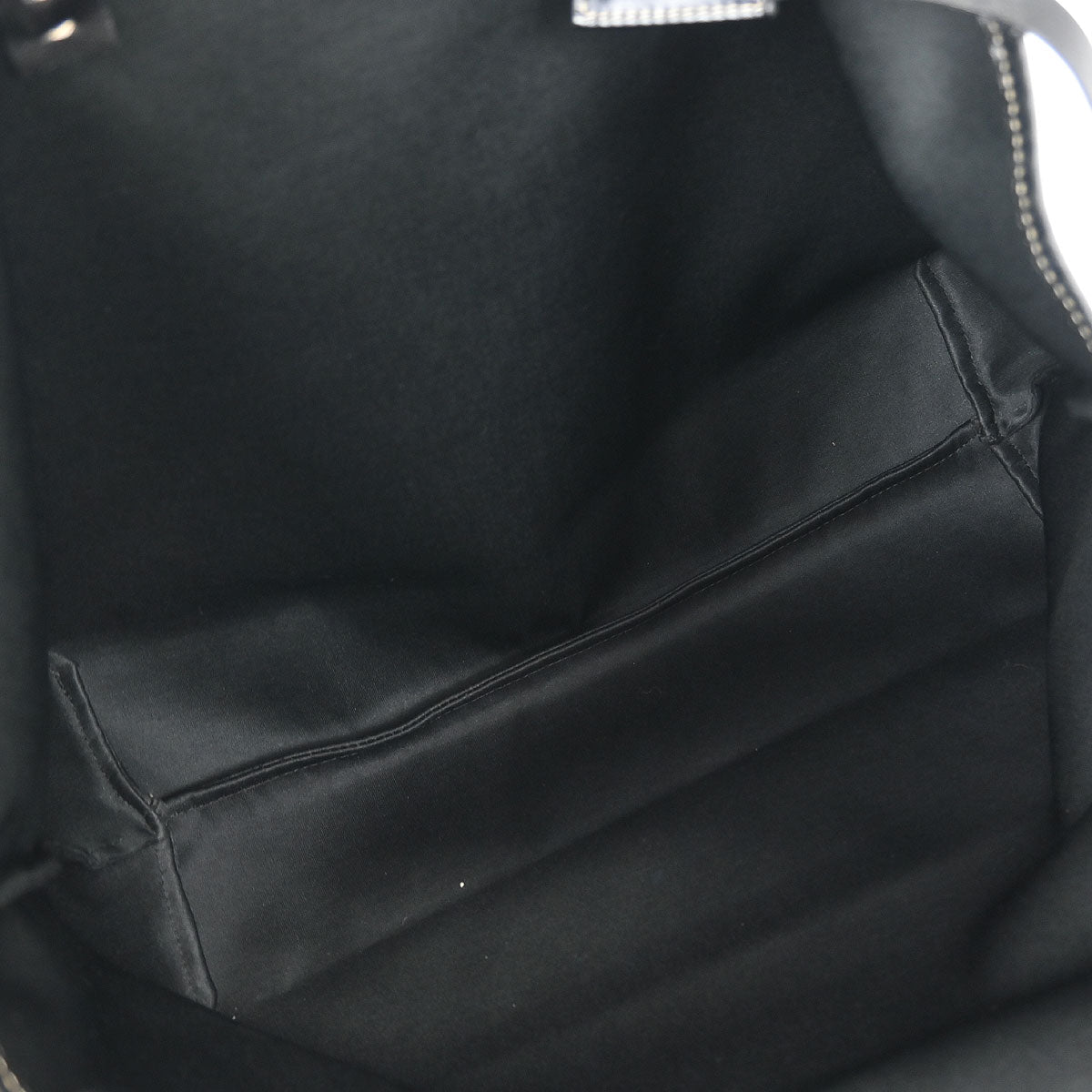 Fendi Black Canvas Zucchino Tote Handbag