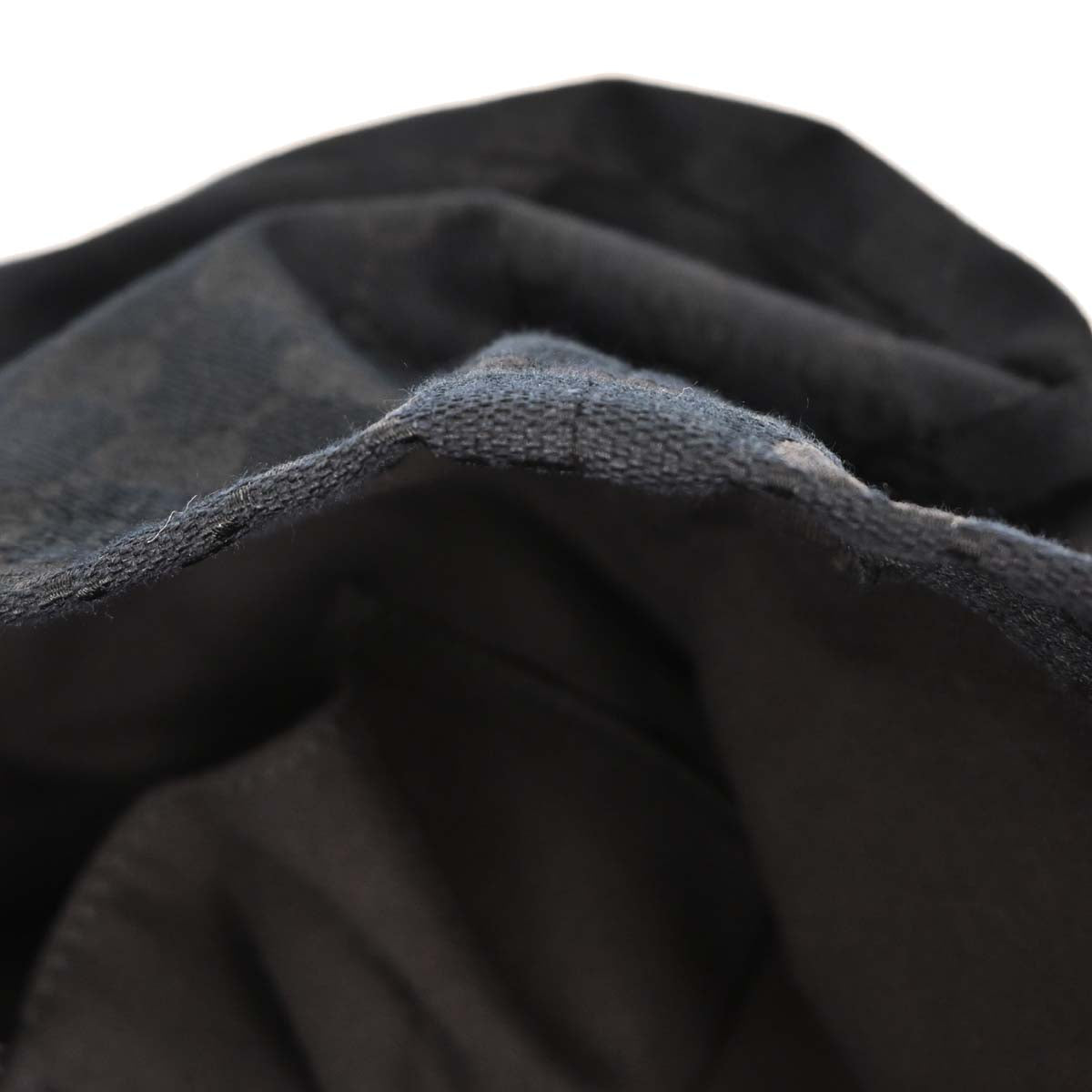 Gucci Black Canvas GG Tote Handbag