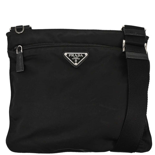 Prada Black Nylon Shoulder Bag