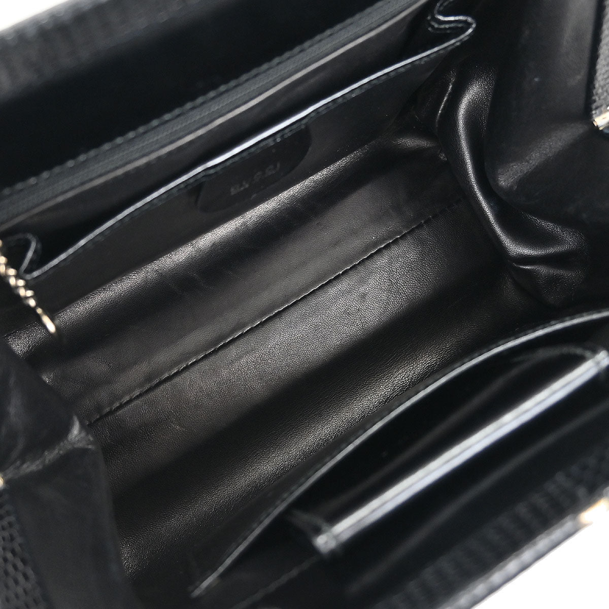 Gucci * Black Leather Handbag