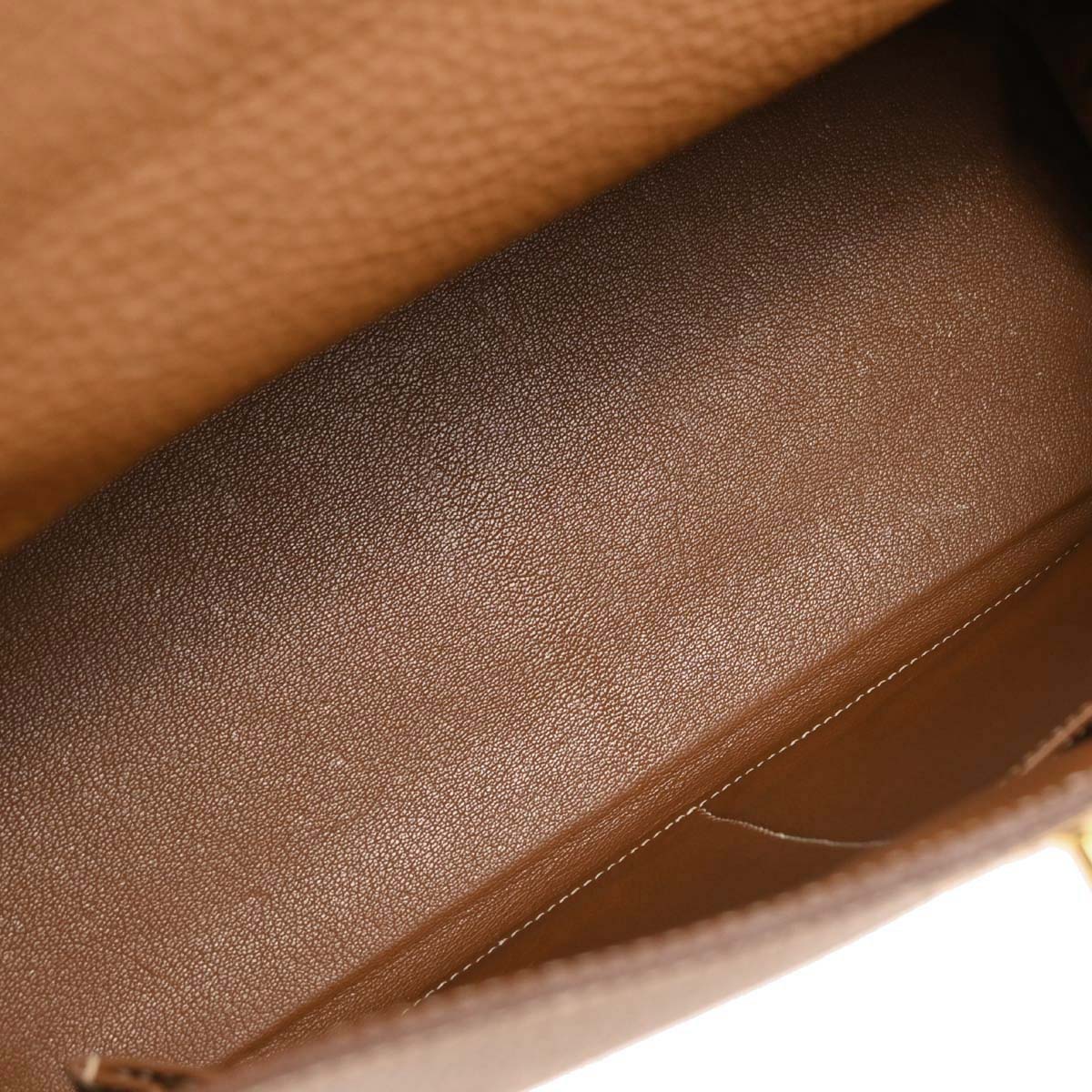 Hermes Gold Togo Kelly 32 Retourne 2way Shoulder Handbag