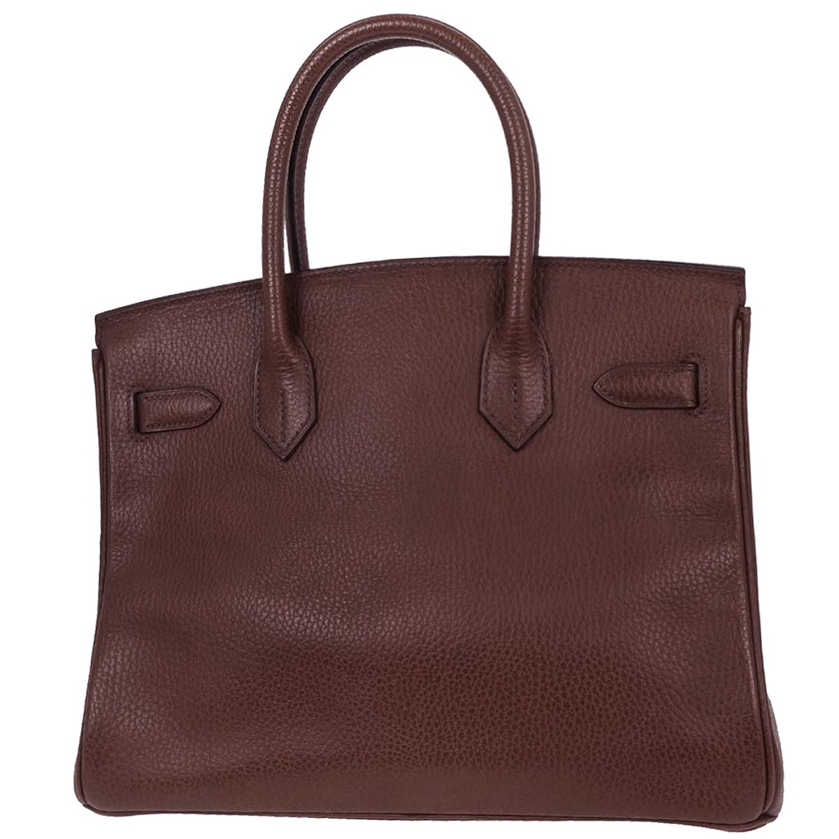 Hermes Marron Ardennes Birkin 30 Handbag