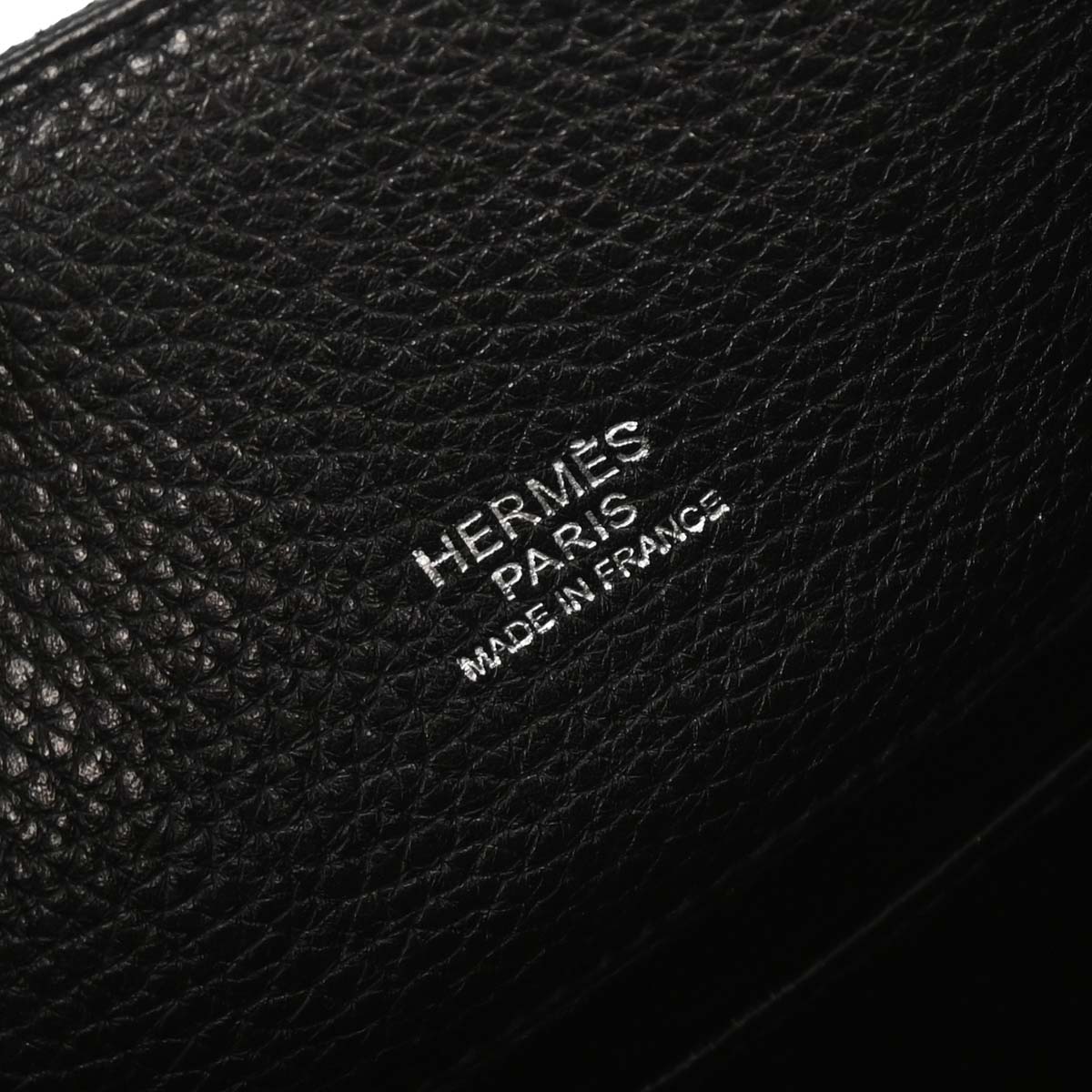Hermes Black Togo So Kelly 22 Shoulder Bag