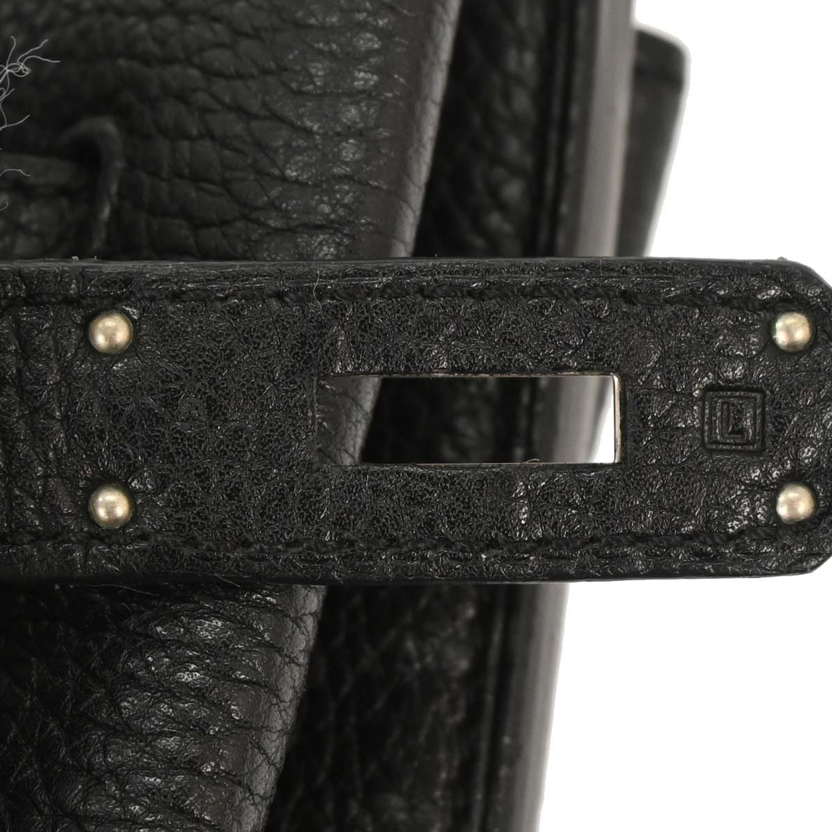 Hermes Black Togo So Kelly 22 Shoulder Bag