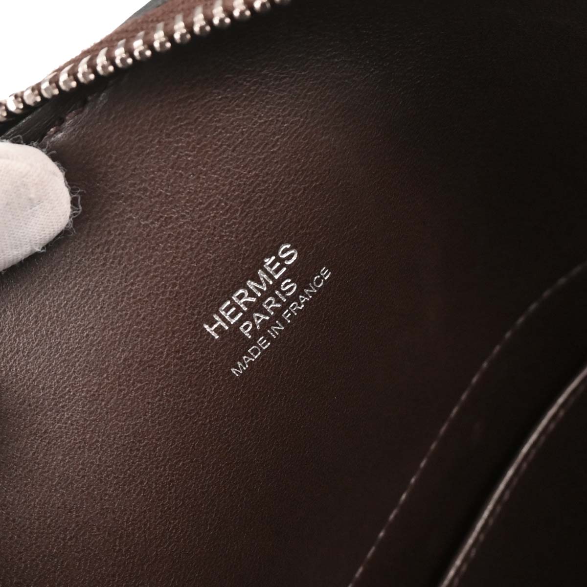 Hermes Chocolat Epsom Bolide 31 2way Shoulder Handbag