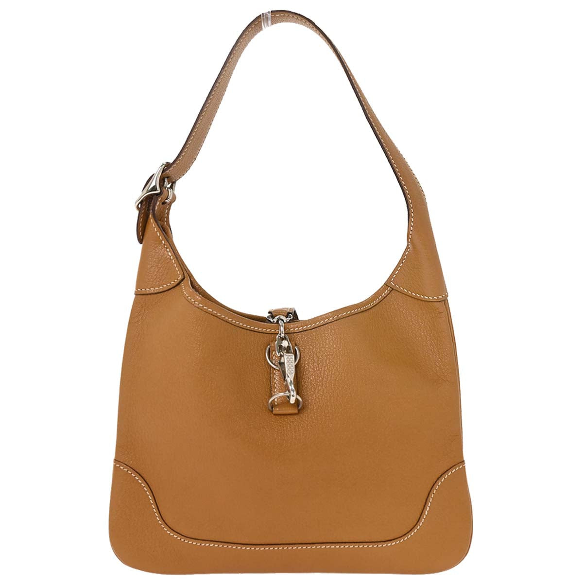 Hermes Natural Sable Chevre Myzore Trim 24 Handbag