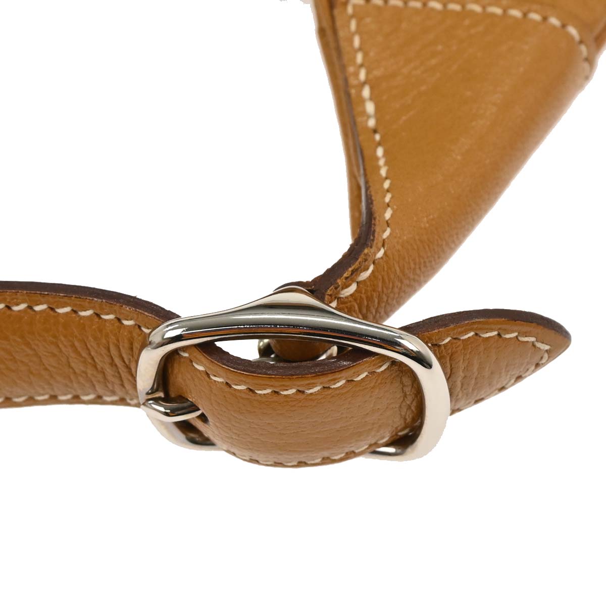 Hermes Natural Sable Chevre Myzore Trim 24 Handbag