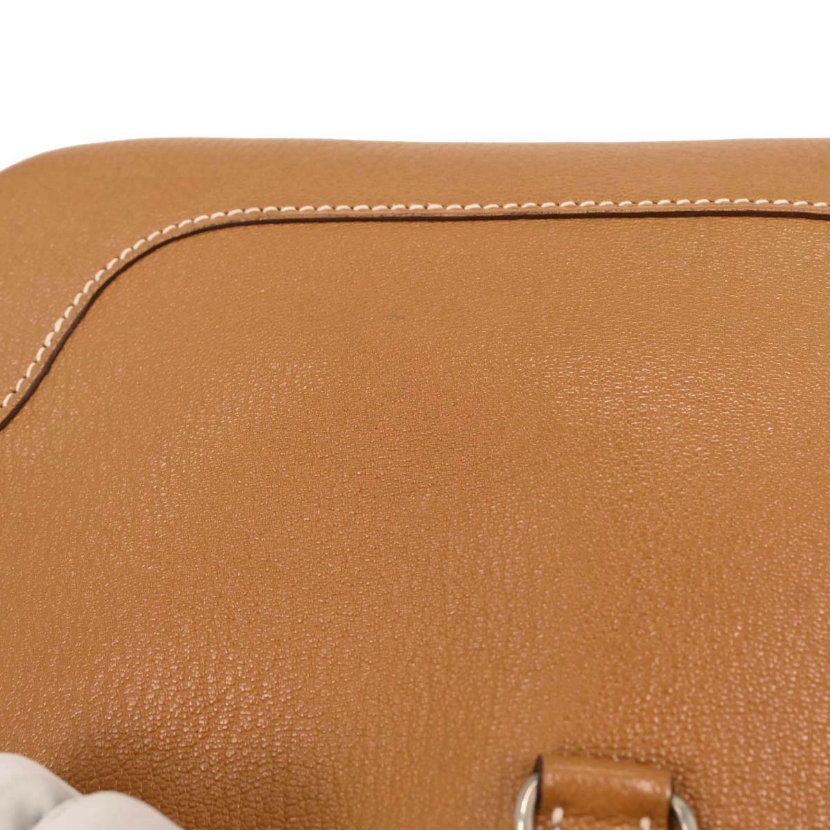 Hermes Natural Sable Chevre Myzore Trim 24 Handbag