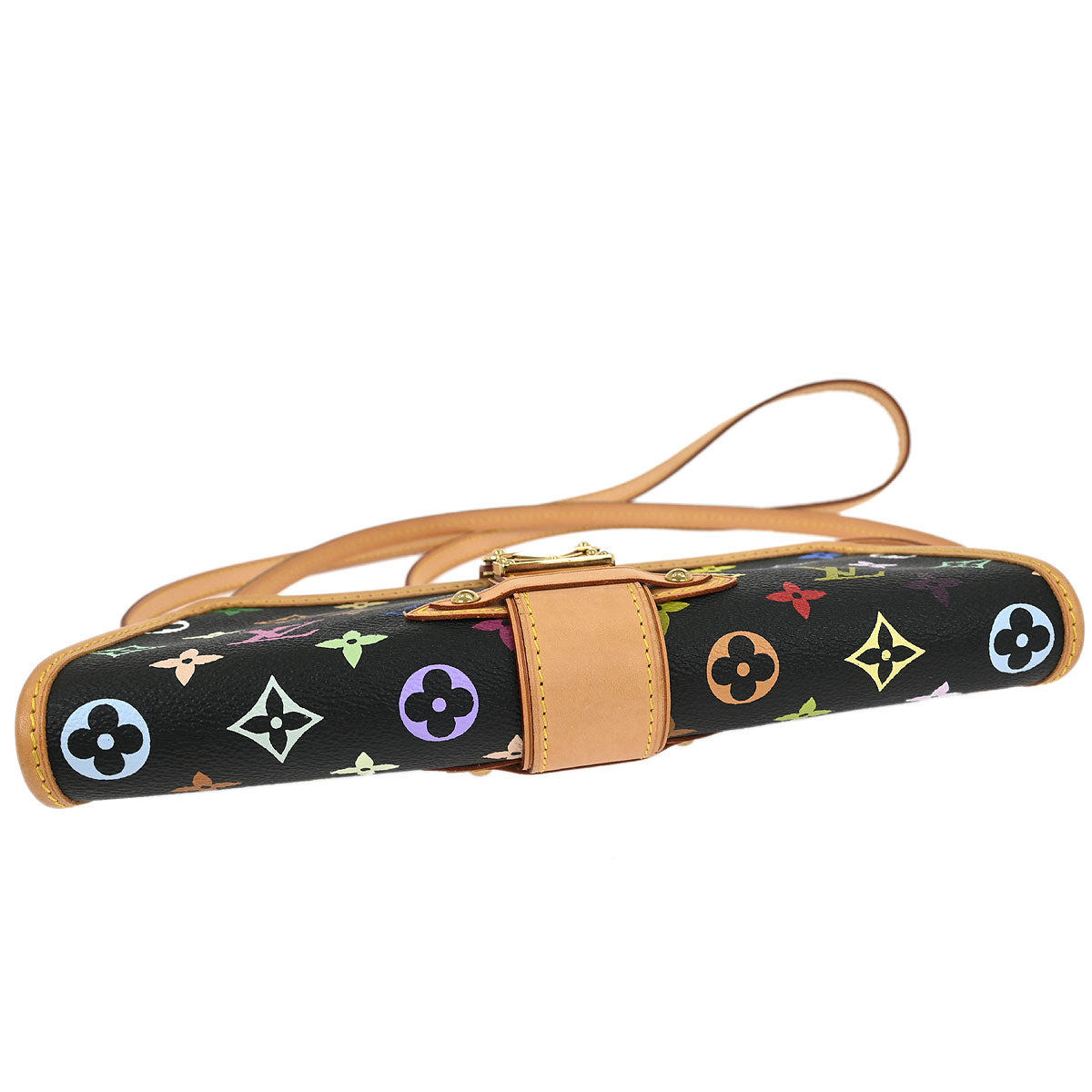 Louis Vuitton Black Multicolor Shirley Shoulder Bag M40050