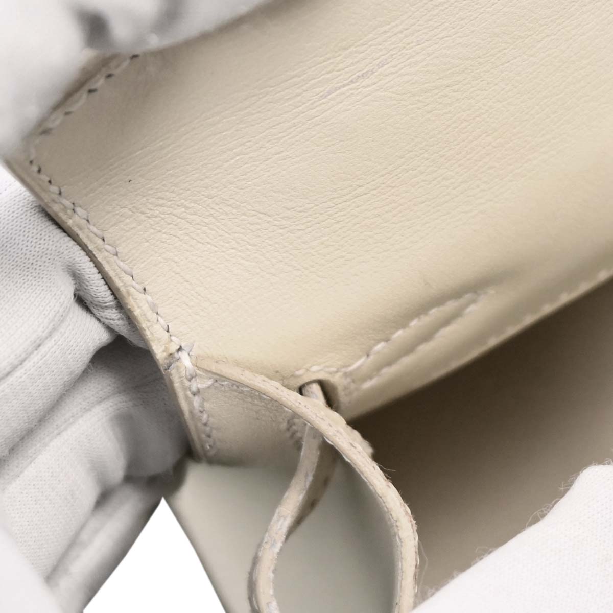 Hermes Parchemin Swift Mini Kelly 15 2way Shoulder Sellier Handbag