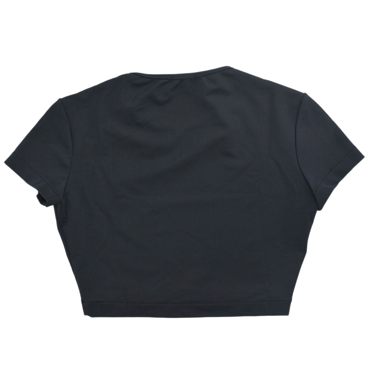 Chanel 1995 Cropped T-shirt Top Black #38