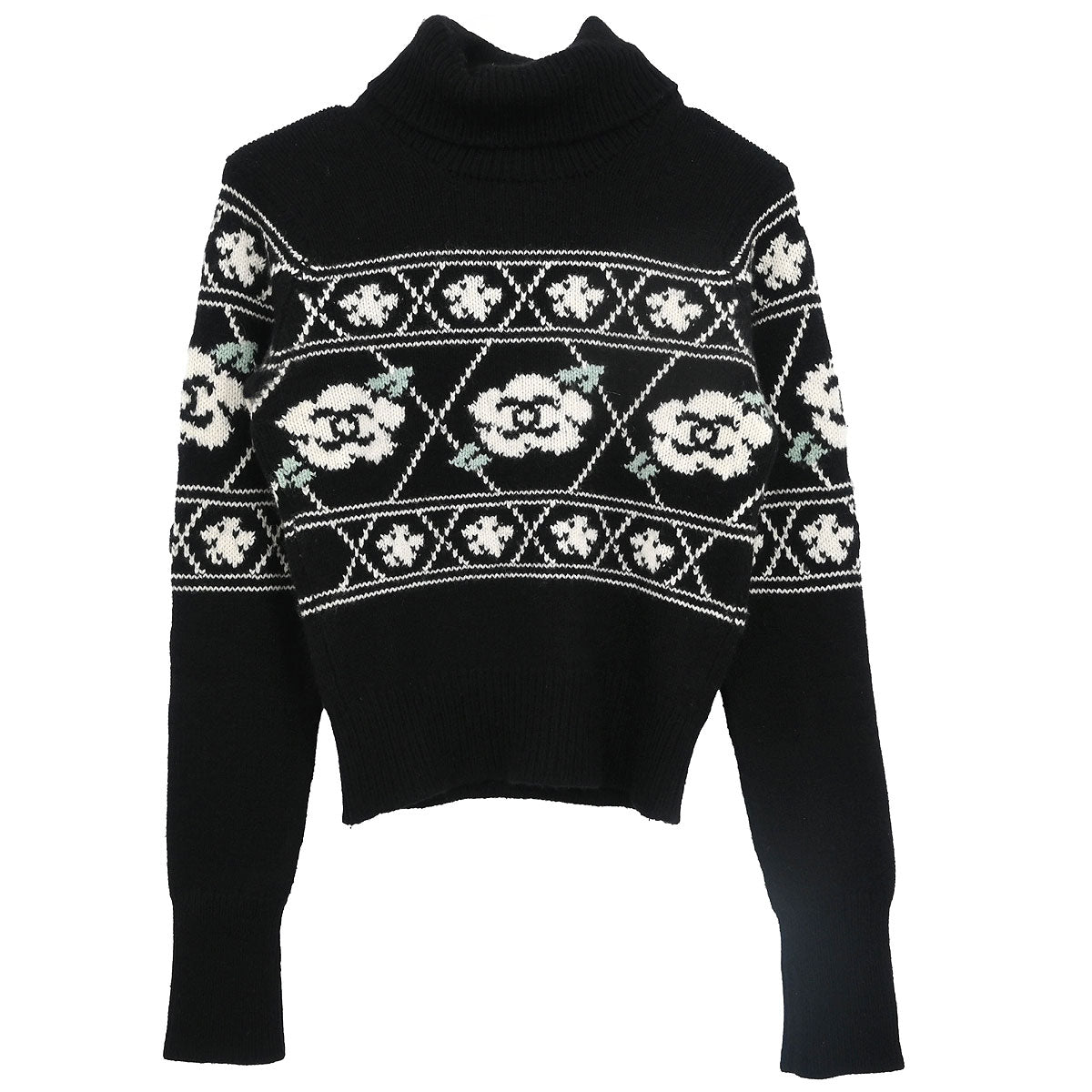 Chanel 1995 Chanel Sweater Top Black #38
