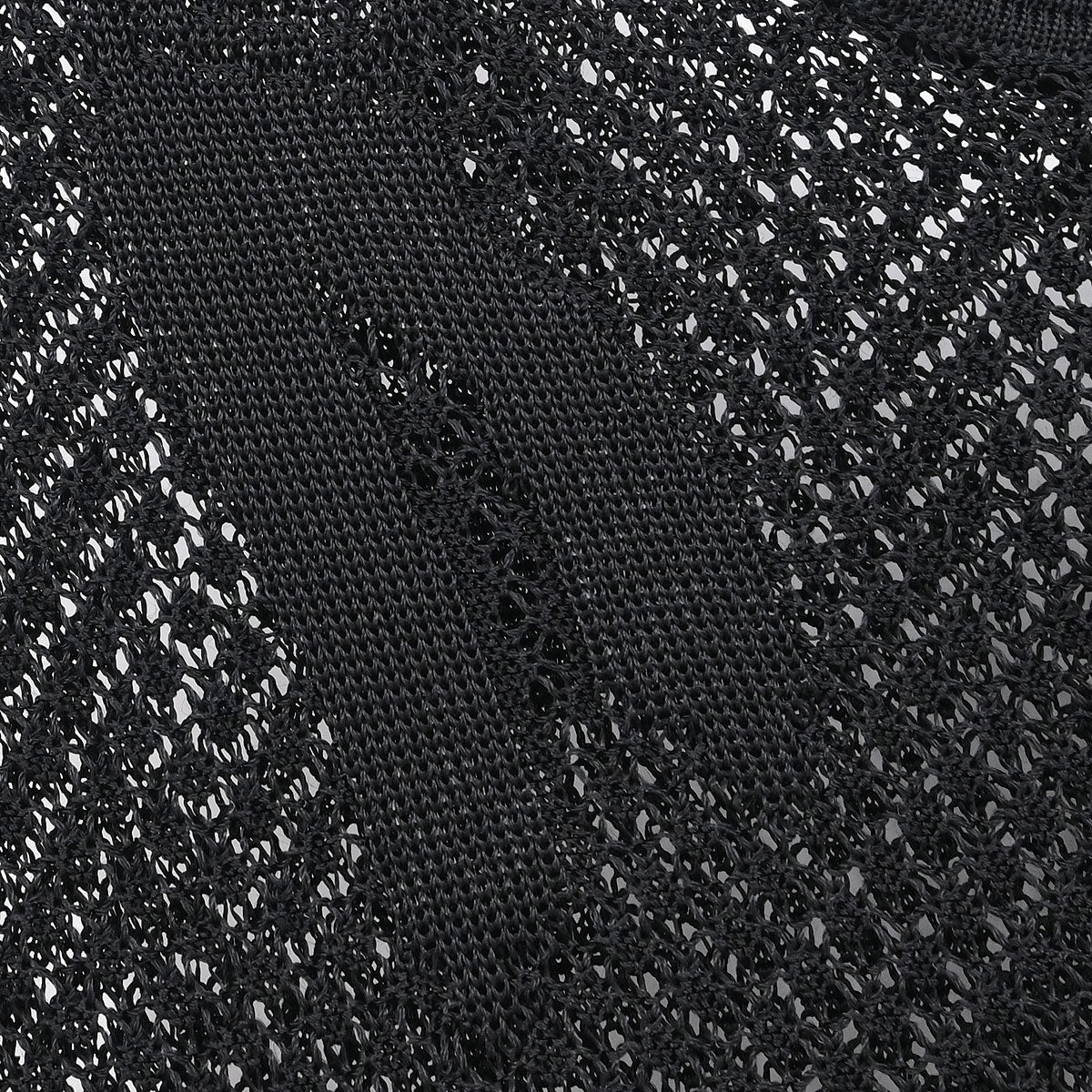 Chanel 2003 Sleeveless Tank Top Mesh Black #34