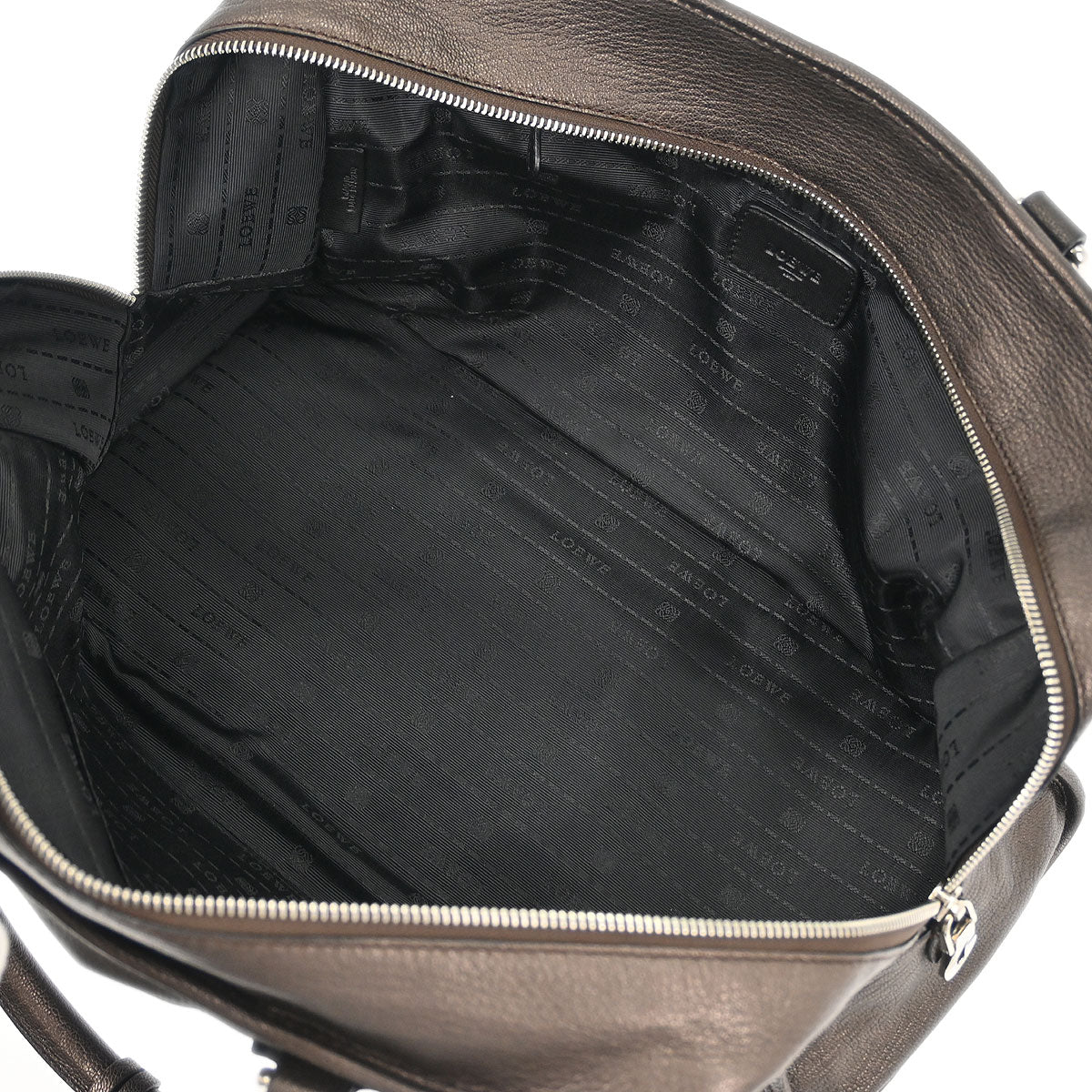 Loewe Metallic Brown Amazona 36 Handbag