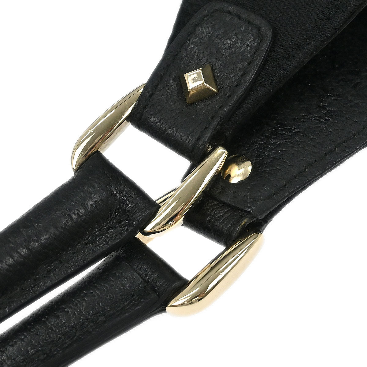 Gucci Black GG Jackie Hobo Handbag