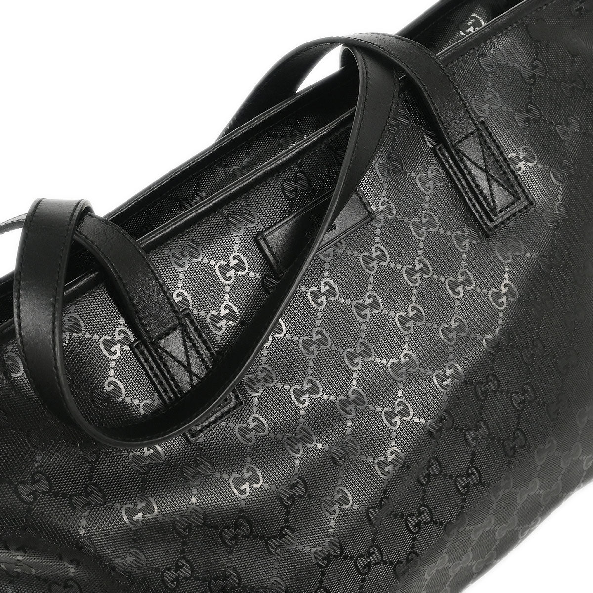 Gucci Black GG Tote Handbag