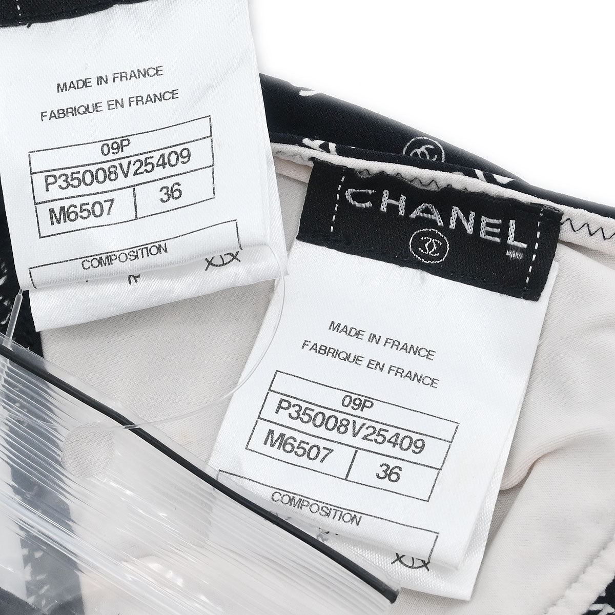 Chanel 2009 Swimwear Swimsuit Black #36