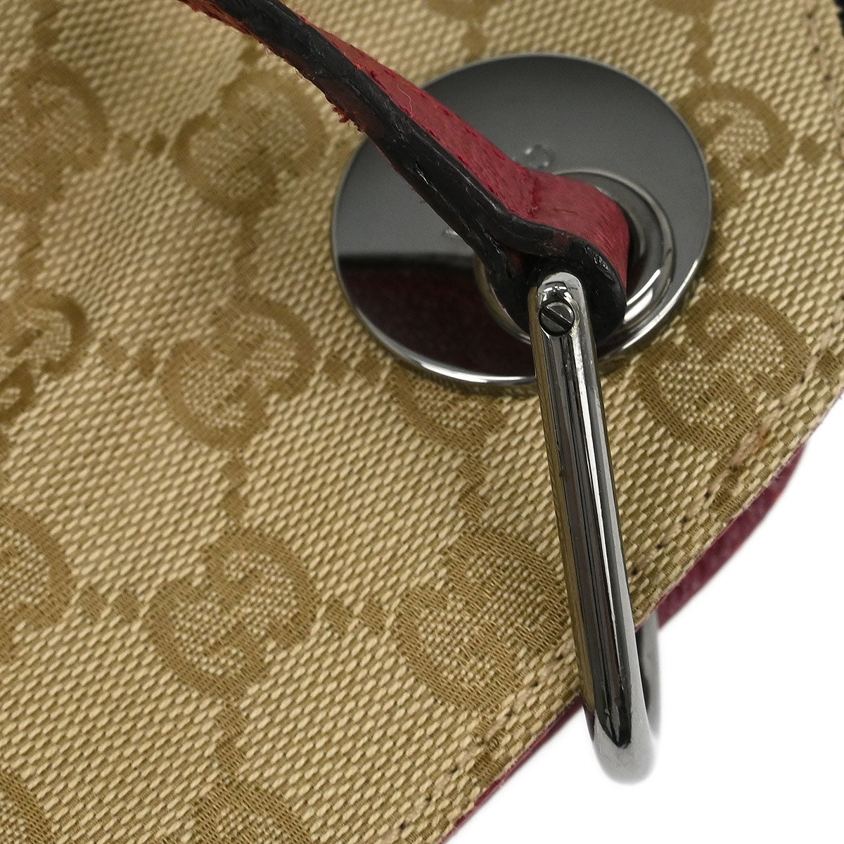 Gucci Beige Canvas GG Hobo Handbag