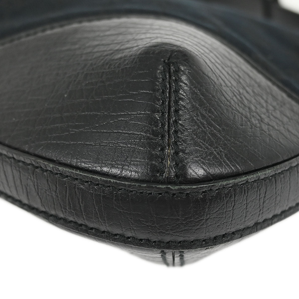 Gucci Black GG Horsebit Hobo Handbag