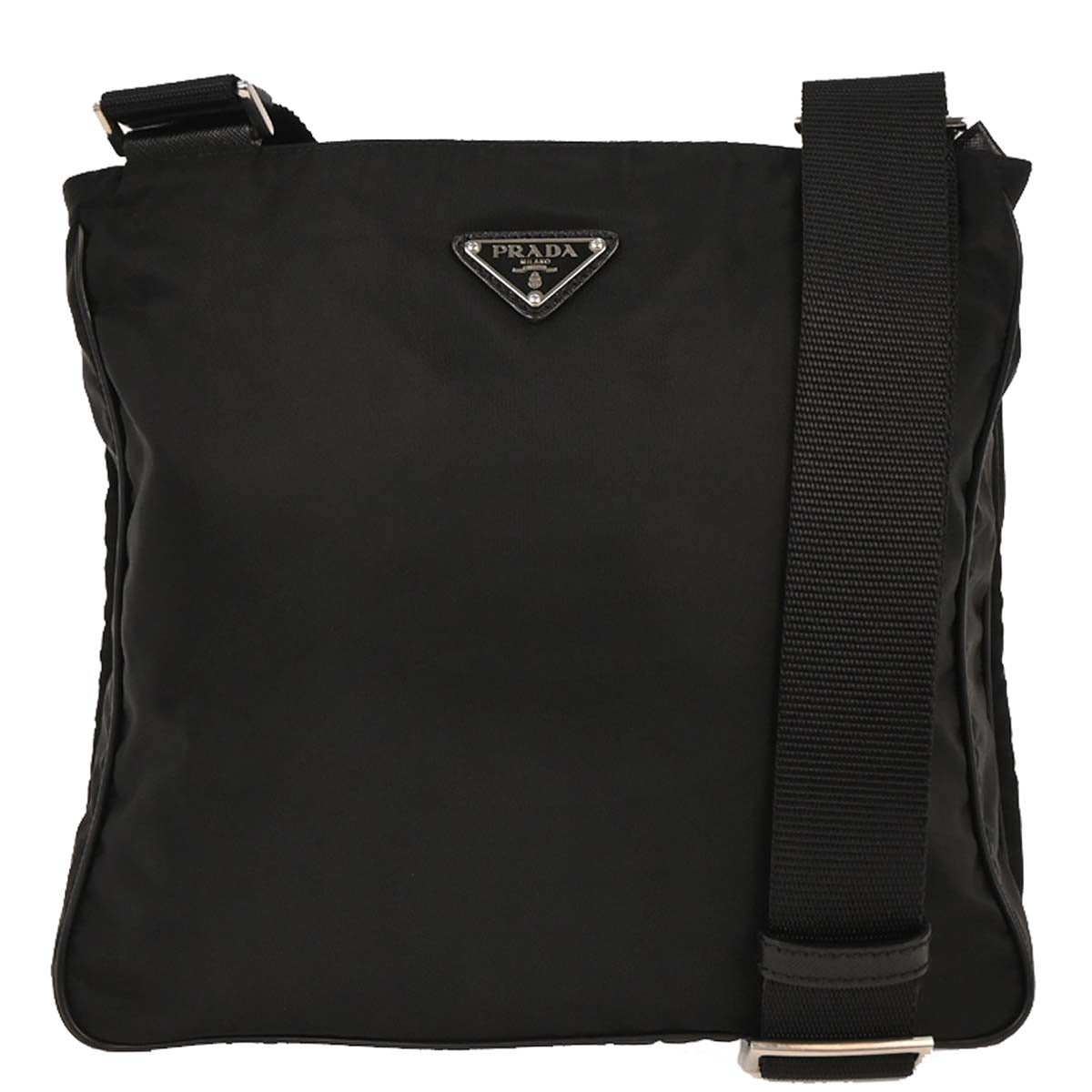 Prada Black Nylon Shoulder Bag