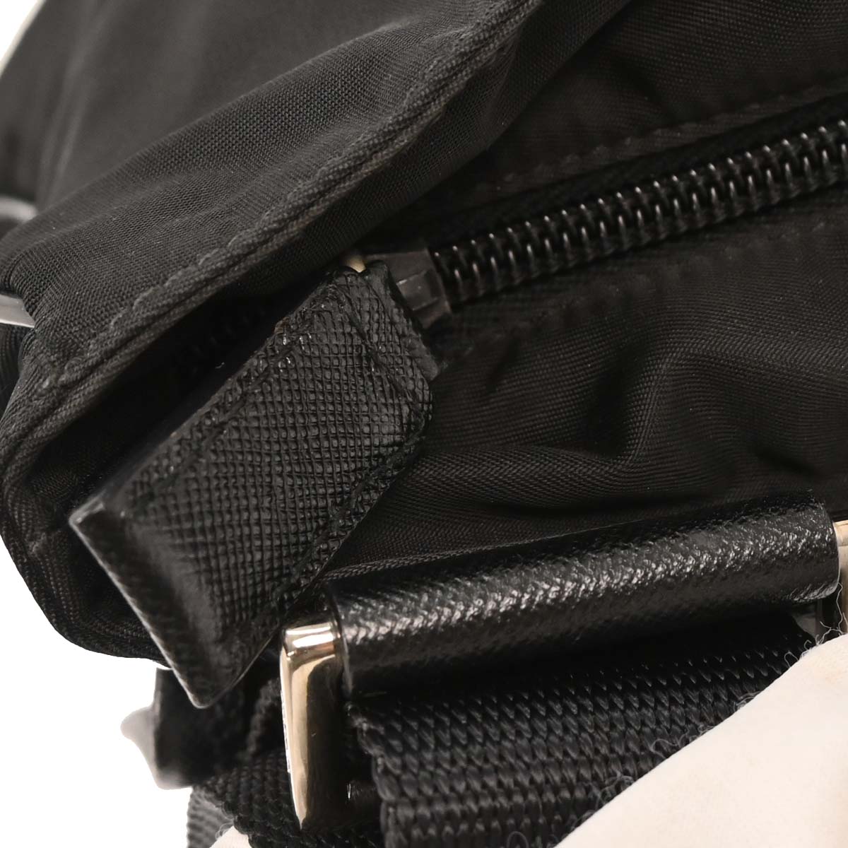 Prada Black Nylon Shoulder Bag