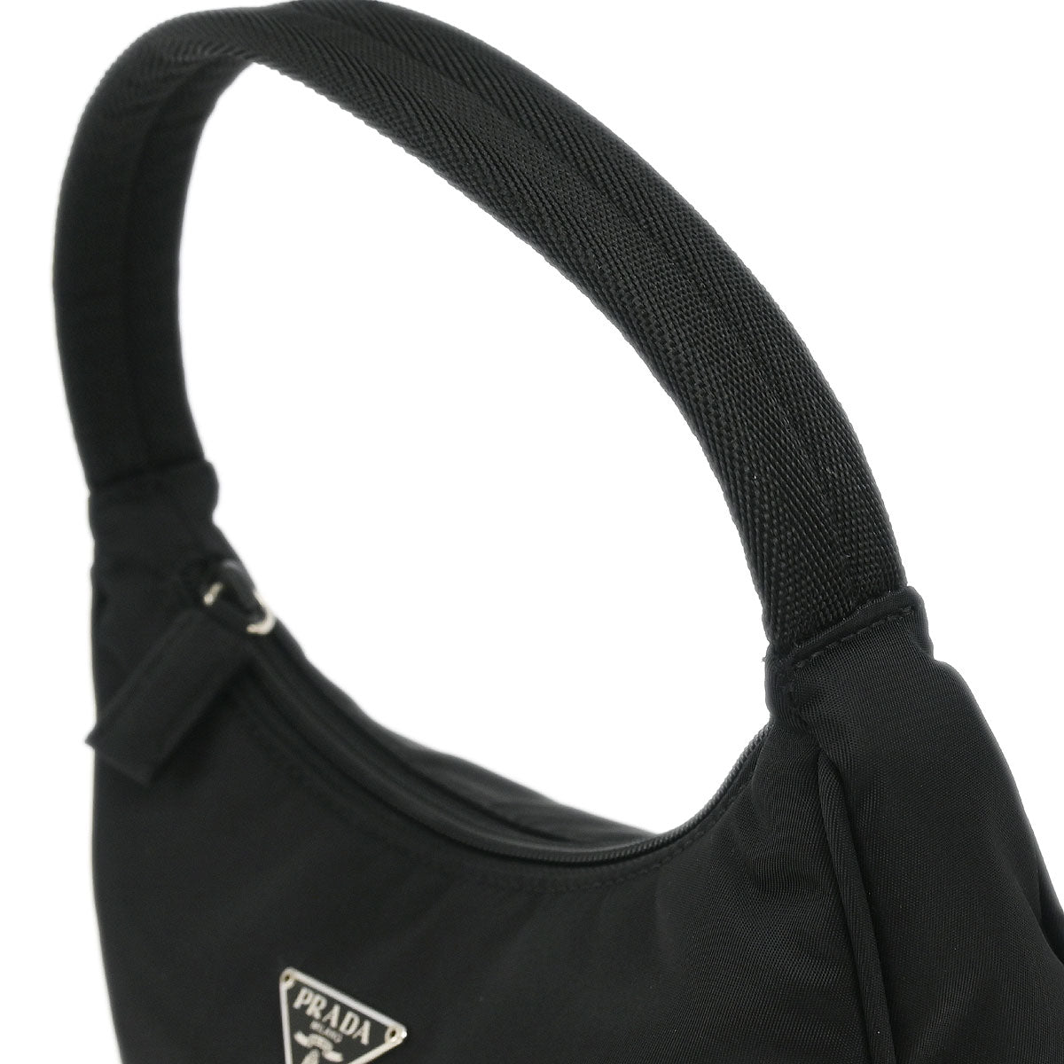 Prada Black Nylon Handbag