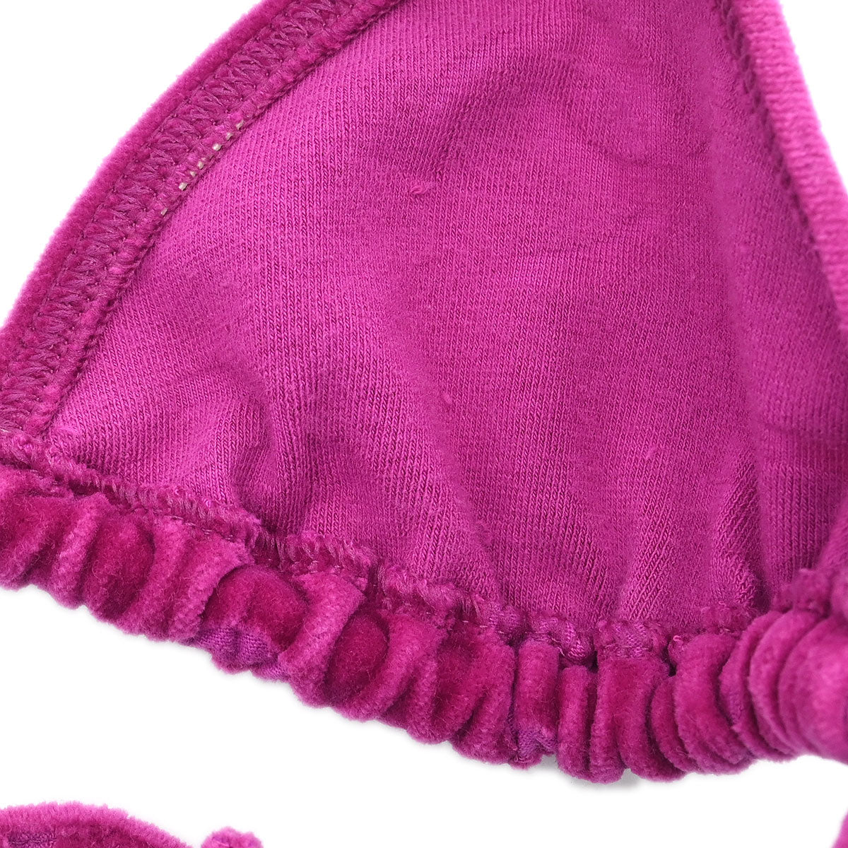 Chanel Swimwear Bikini Top Purple #38