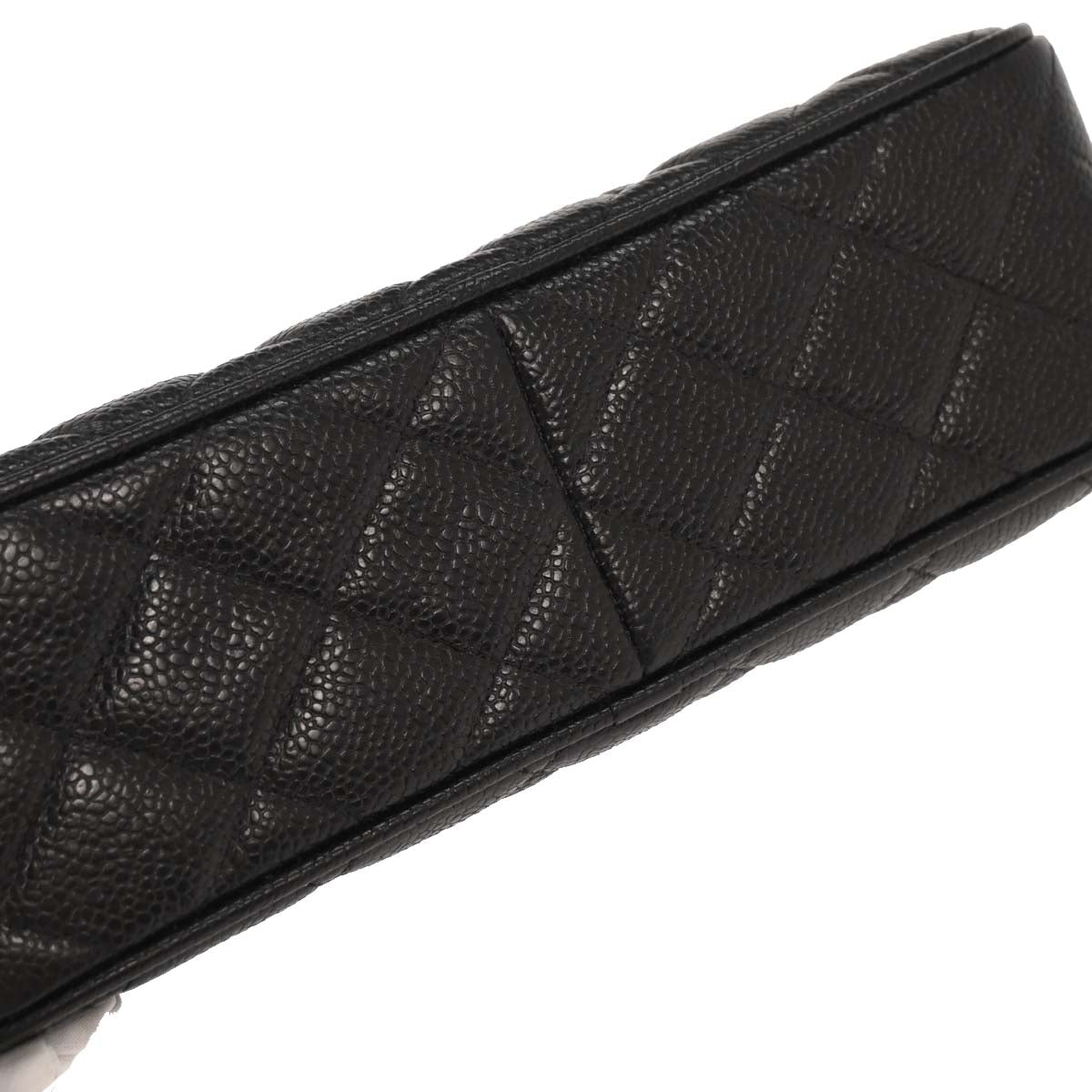 Chanel Black Caviar Camera Bag Small