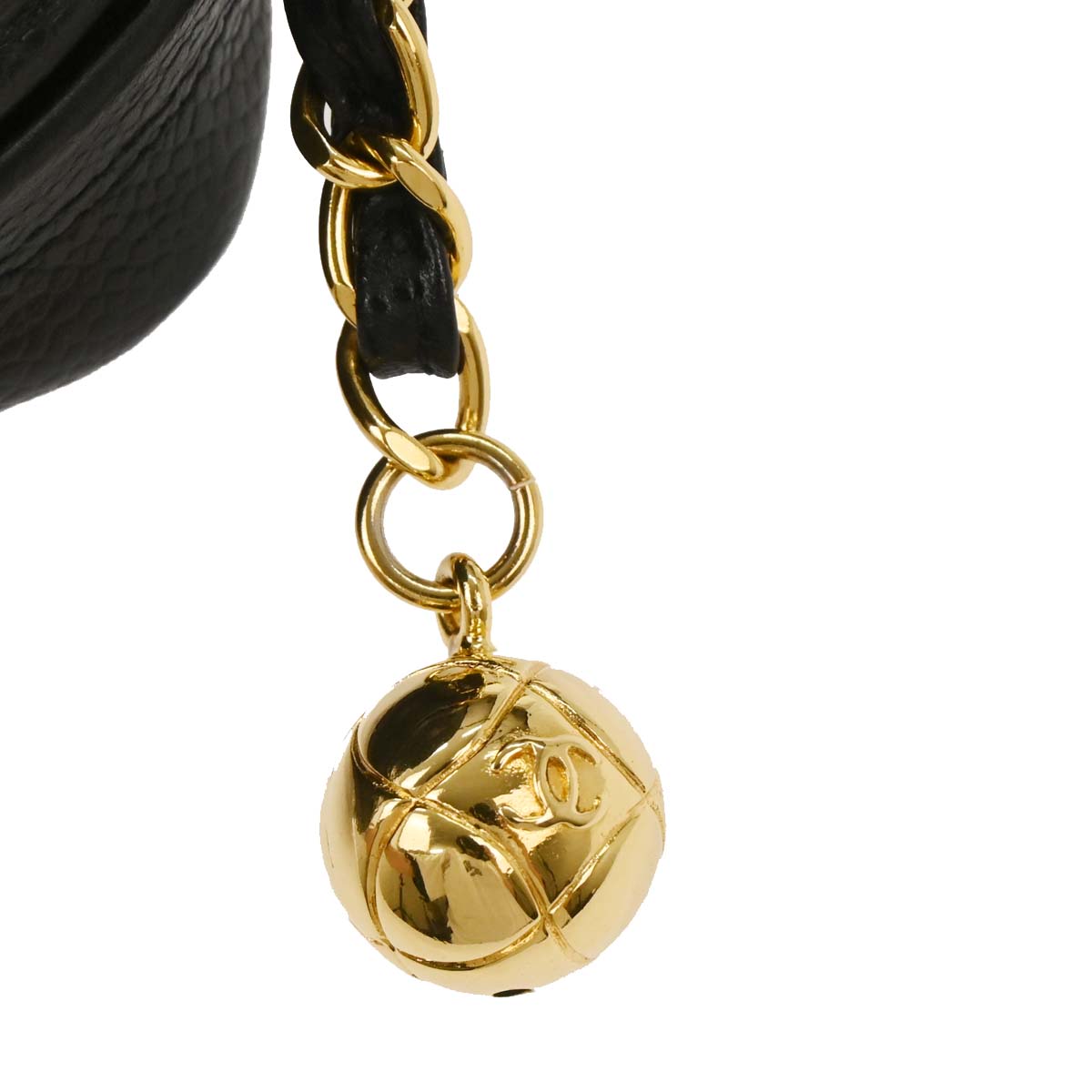 Chanel Black Caviar Camera Bag Small