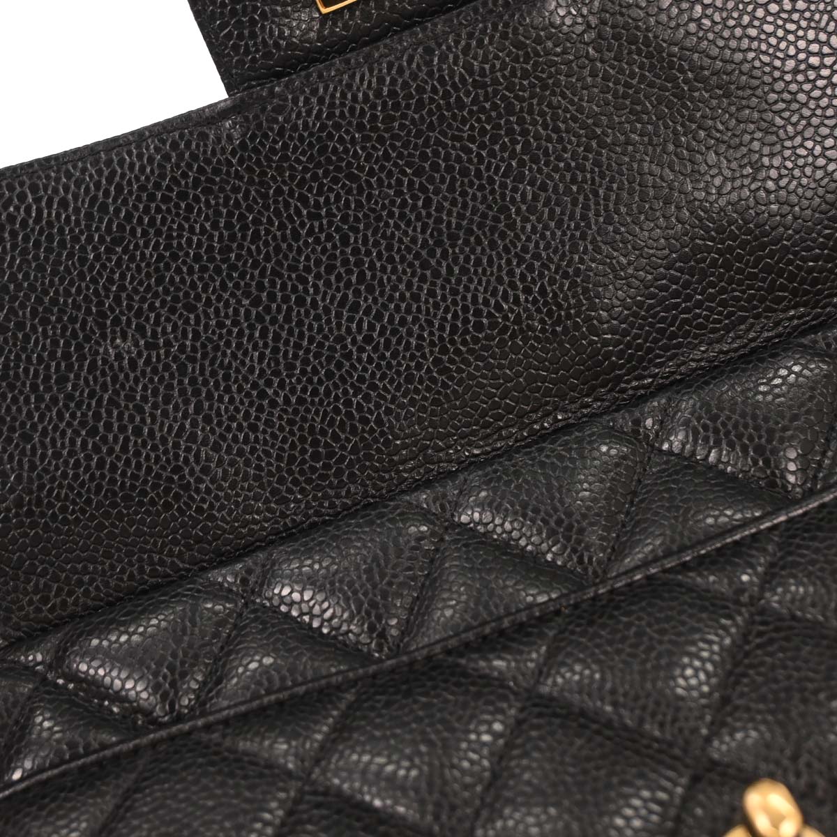 Chanel Black Caviar Camera Bag Small