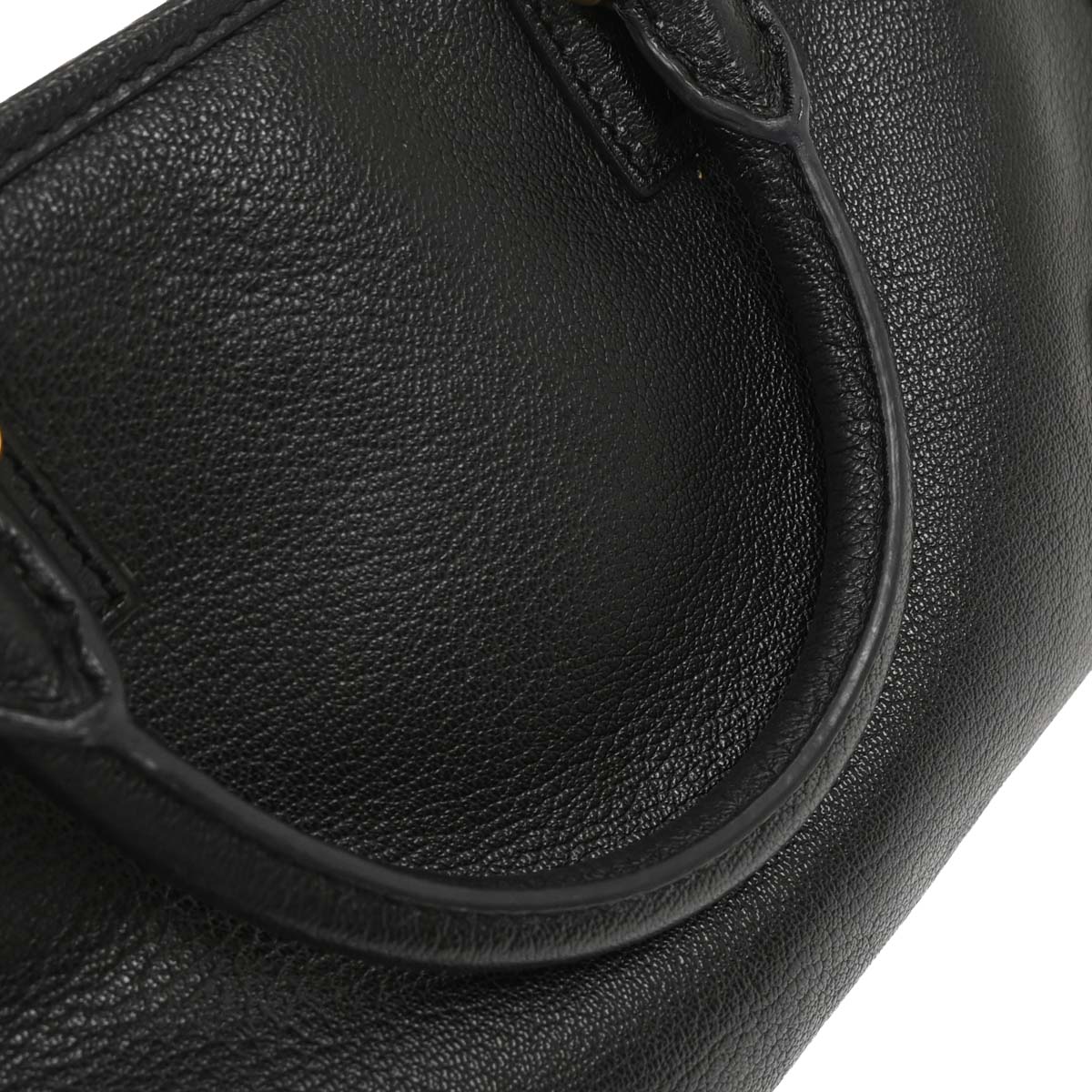 Loewe Black Leather Amazona 28 Handbag