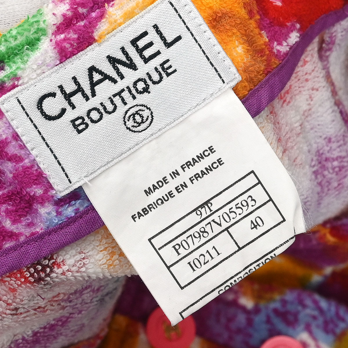 Chanel 1997 Skirt Pink #40