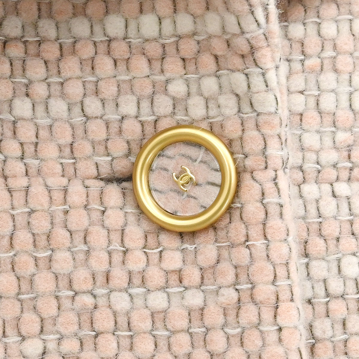 Chanel 2001 Single Breasted Coat Pink #38