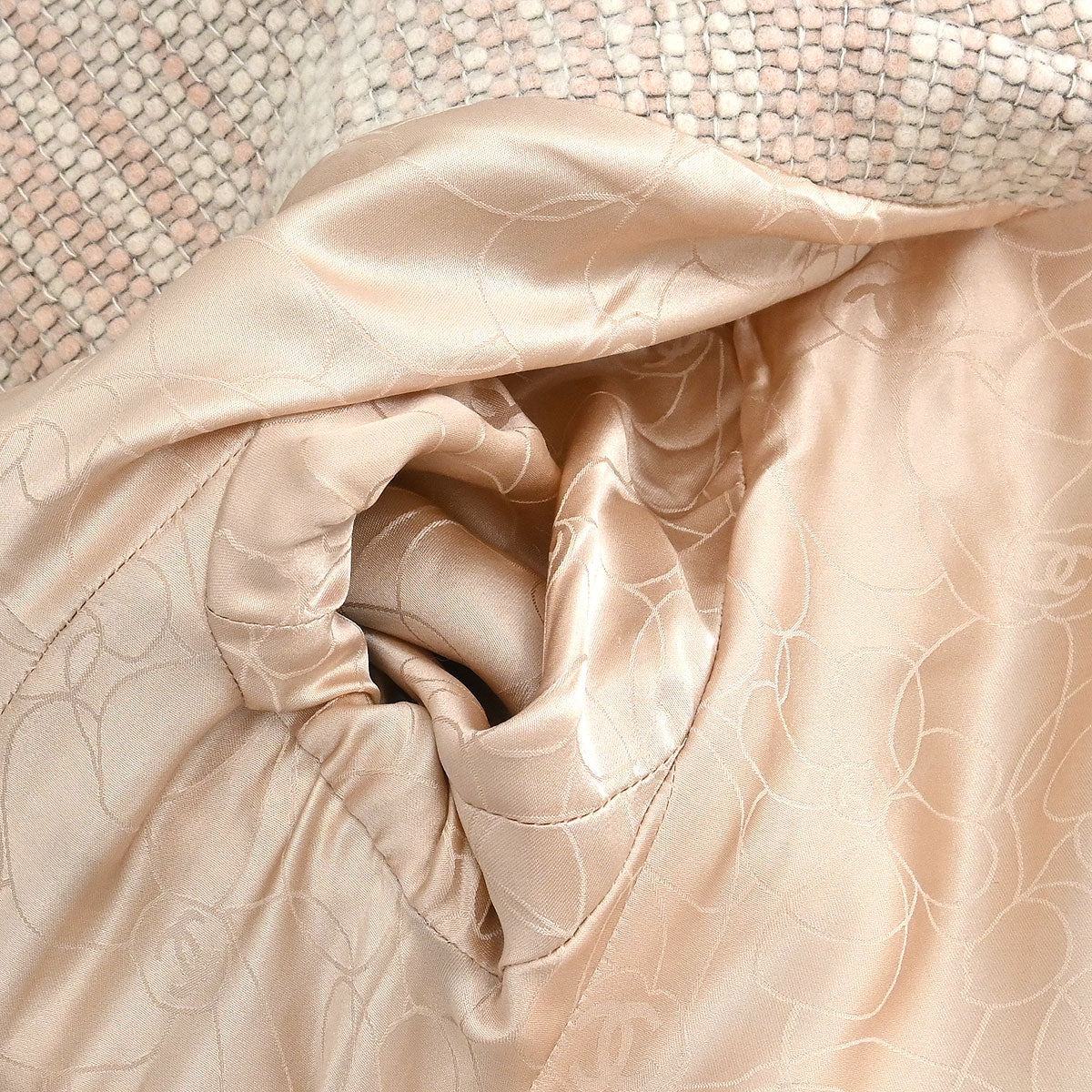 Chanel 2001 Single Breasted Coat Pink #38