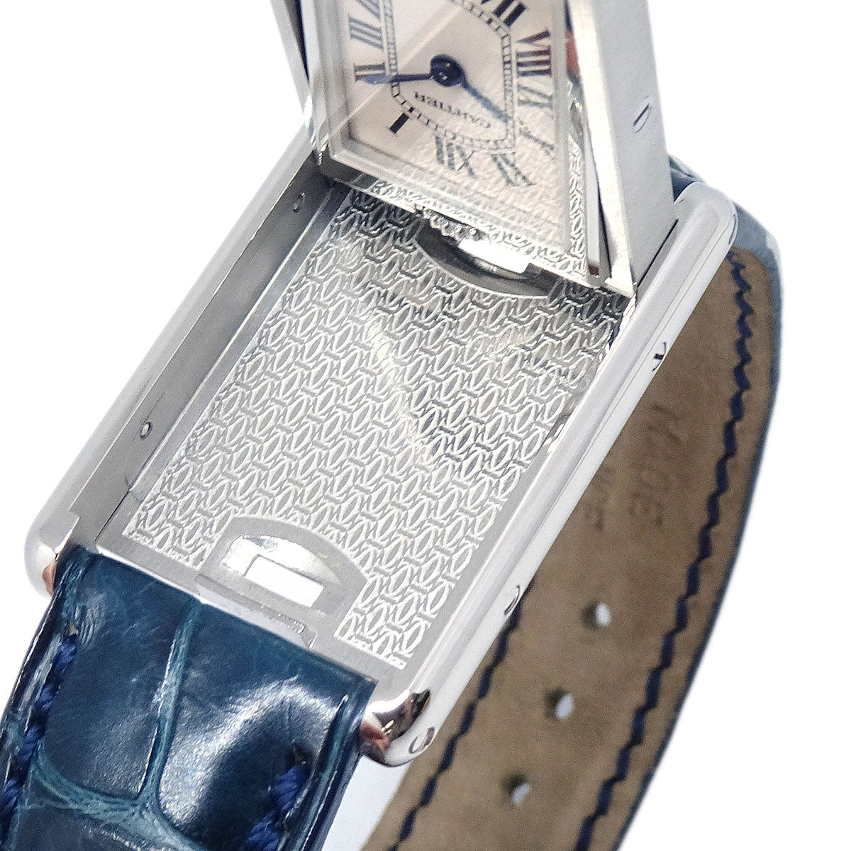 Cartier * Tank Basculante SM Ref.2386 Quartz Watch SS