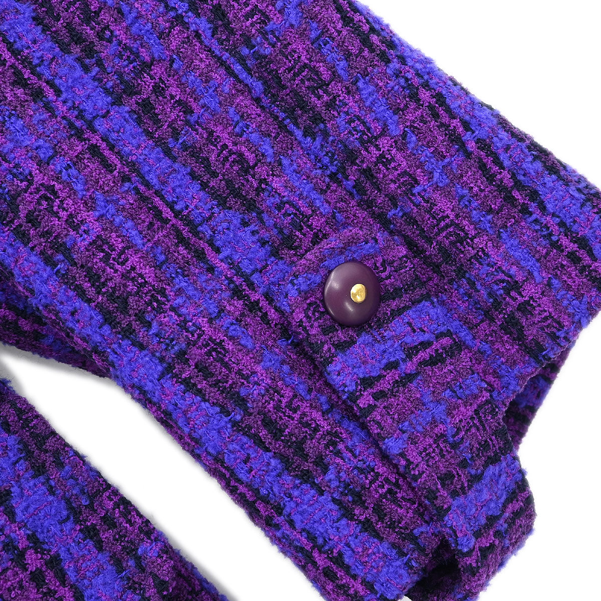 Chanel 1995 Jacket Coat Purple #42