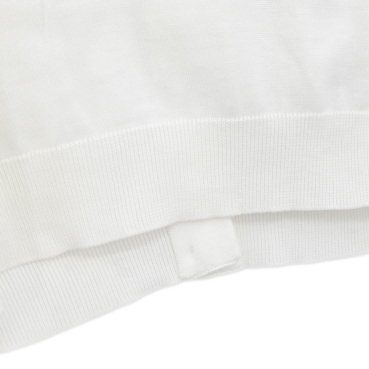 Chanel Short Sleeve Cardigan White #36