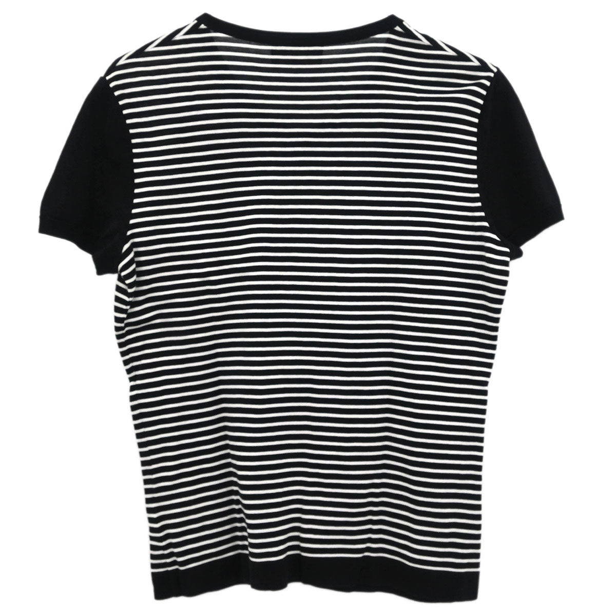 Chanel Short Sleeve Cardigan Black #38
