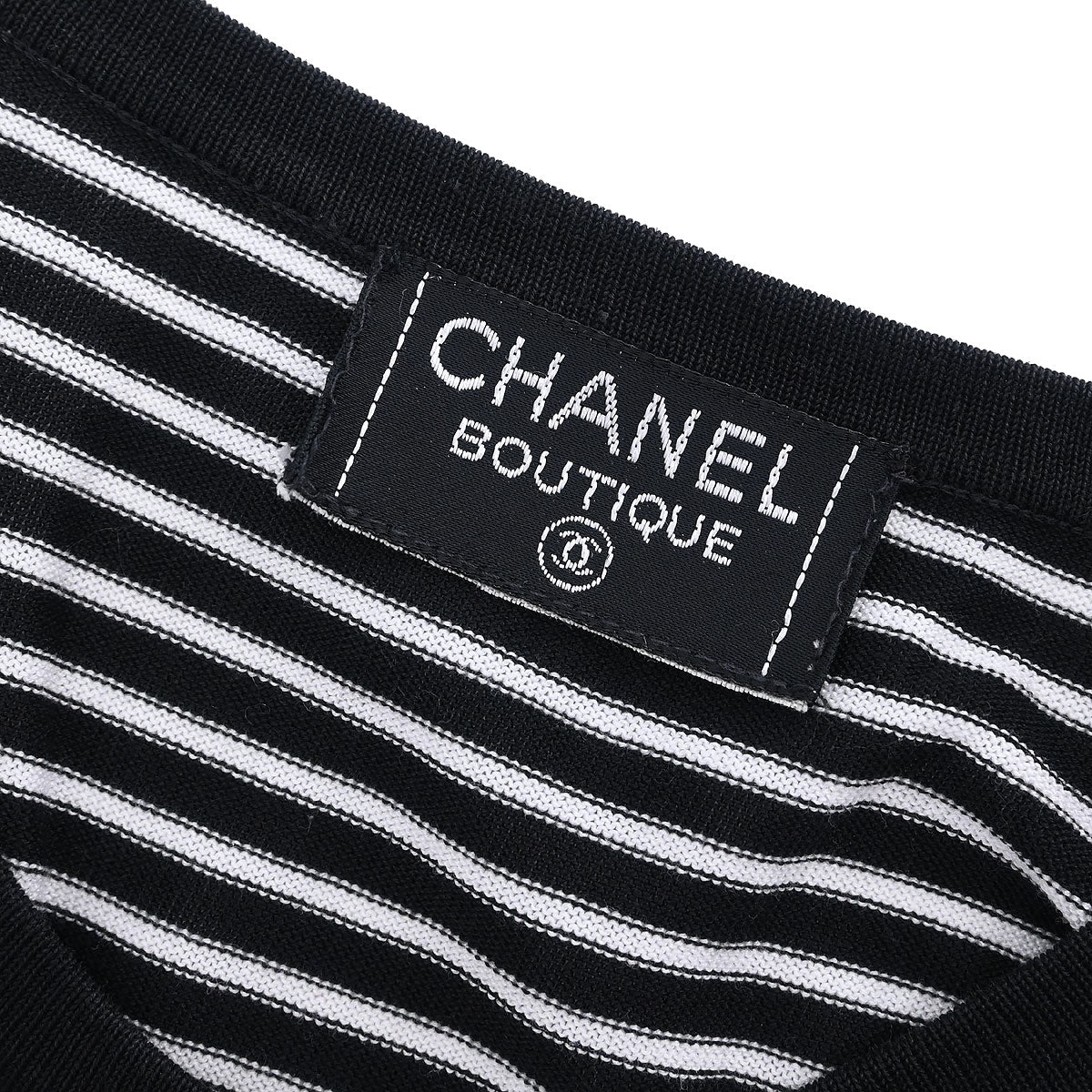 Chanel Short Sleeve Cardigan Black #38
