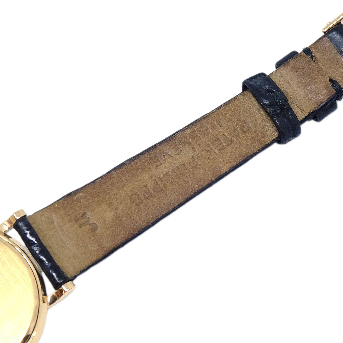 Patek Philippe * Calatrava Ref.4819 Quartz Watch 18K Crocodile