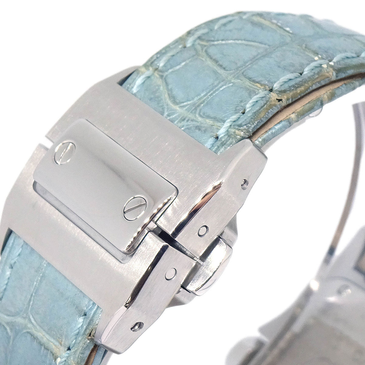 Cartier * Santos 100 Ref.W20132X8 Quartz Watch SS