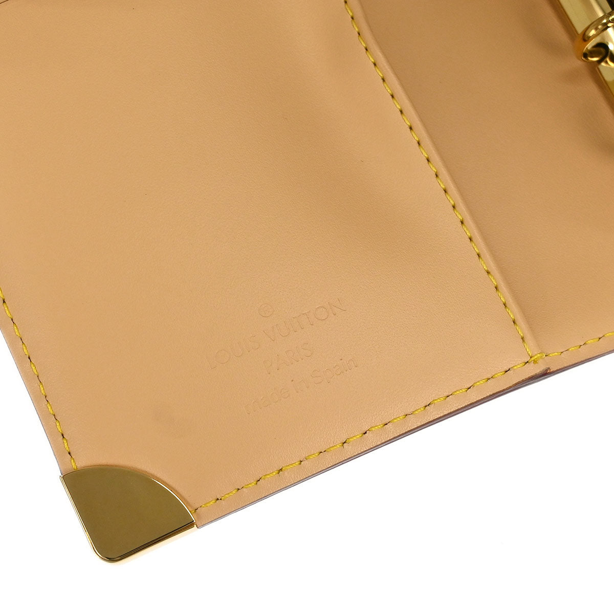 Louis Vuitton Monogram Multicolor Agenda PM Notebook Cover R20896 Small Good