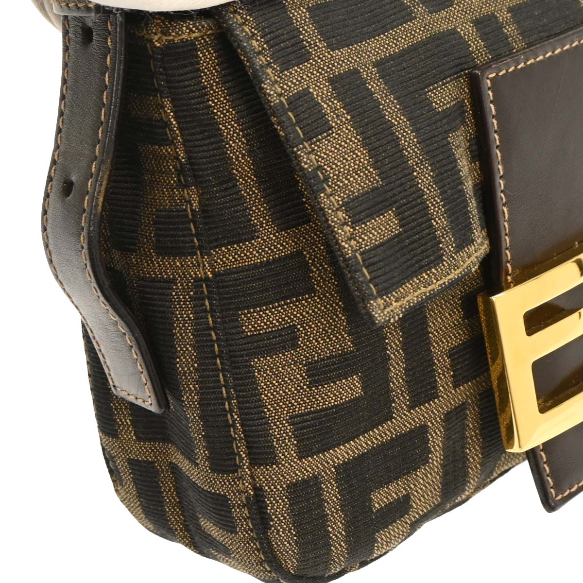 Fendi Brown Zucca Handbag