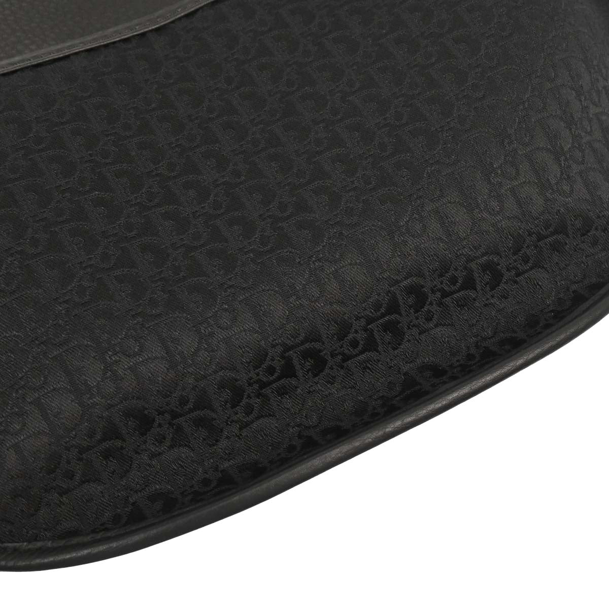 Christian Dior Black Trotter Street Chic Shoulder Bag