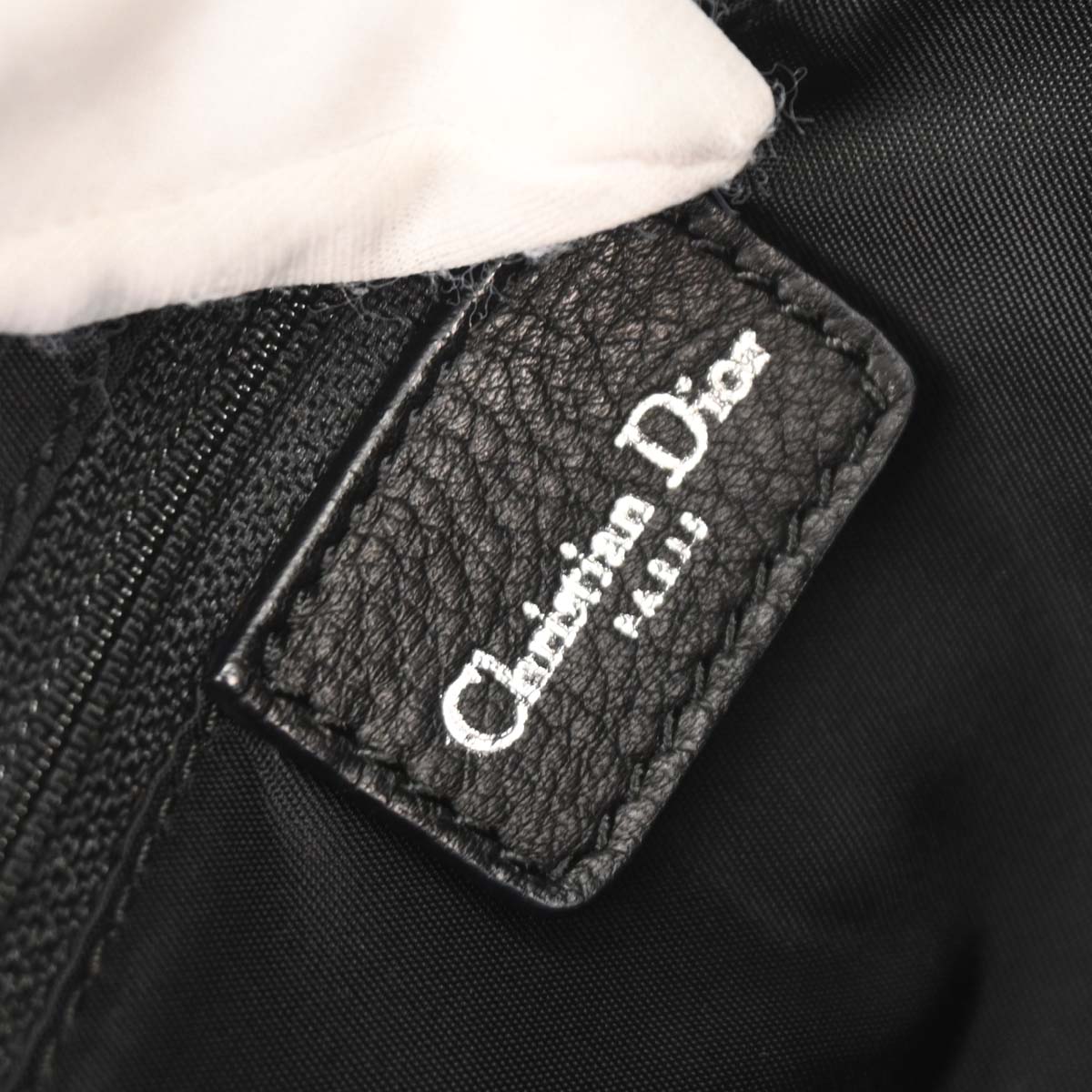 Christian Dior Black Trotter Street Chic Shoulder Bag