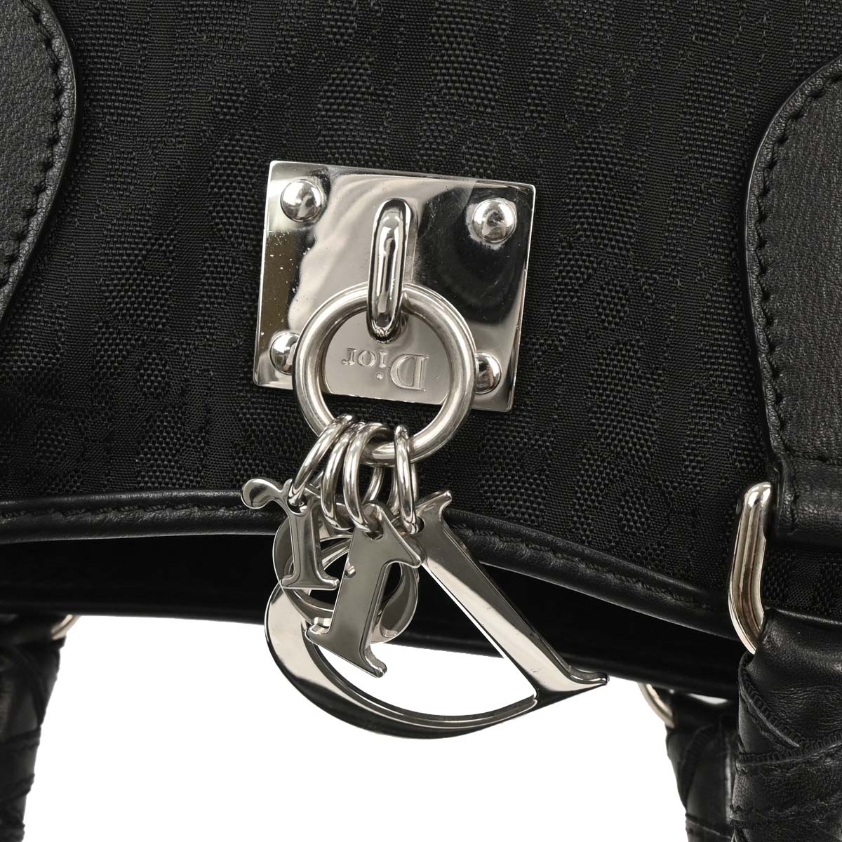Christian Dior Black Trotter Lovely Handbag